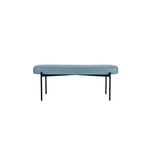 Sitzbank GAIA L Kunstleder sw/bl