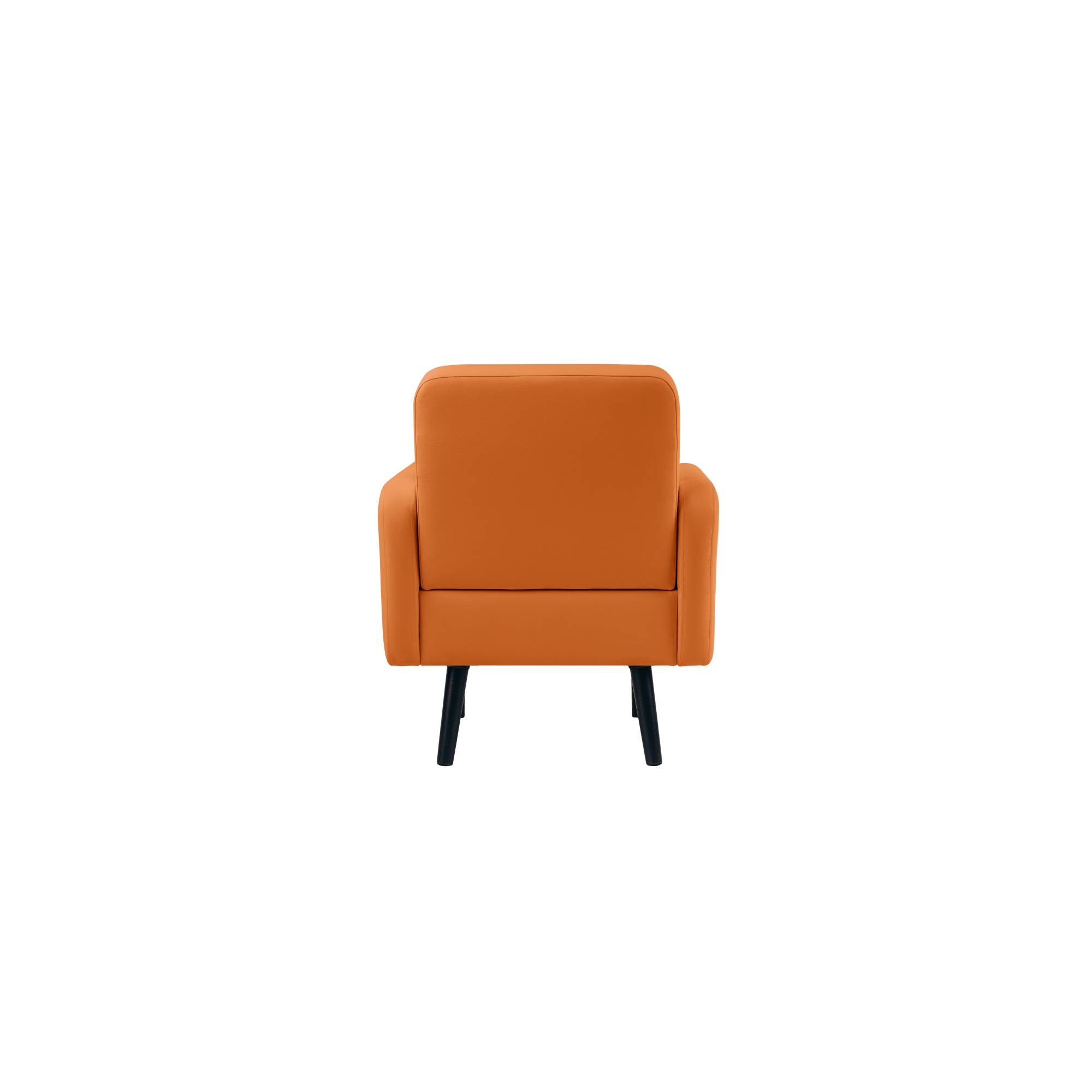 Sessel LISBOA Kunstleder sw/or-1