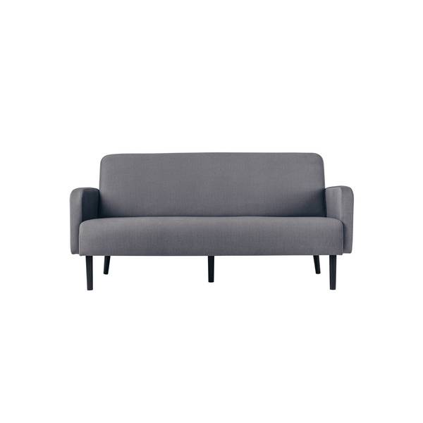 Sofa LISBOA 3Sitzer Stoff sw/gr