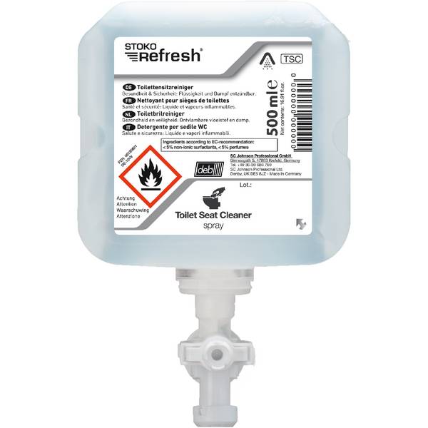 Toilettensitzreiniger Refresh® Toilet Seat Cleaner Spray (TSC) 500ml Kartusche