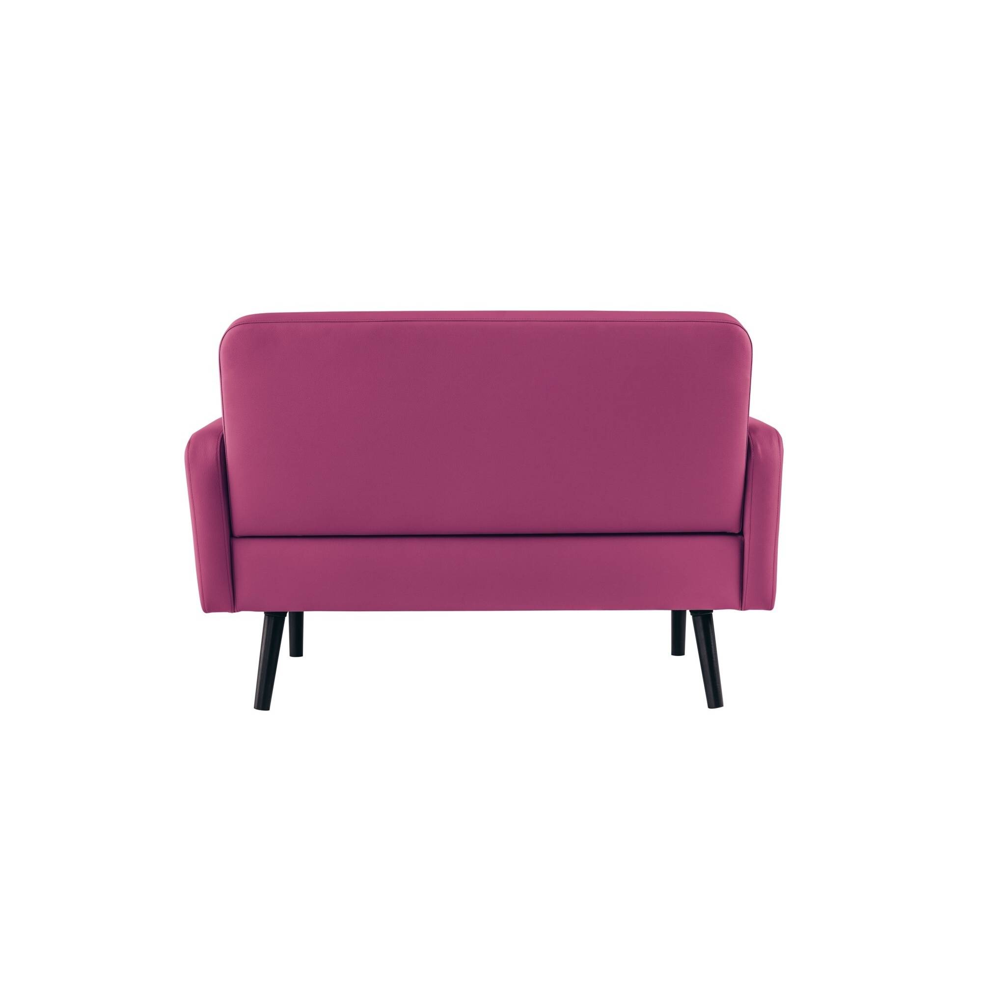 Sofa LISBOA 3Sitzer Kunstleder sw/li-3