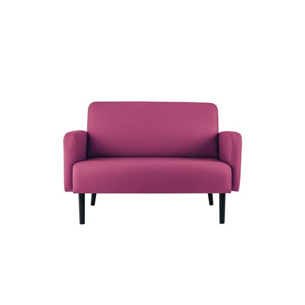 Sofa LISBOA 3Sitzer Kunstleder sw/li