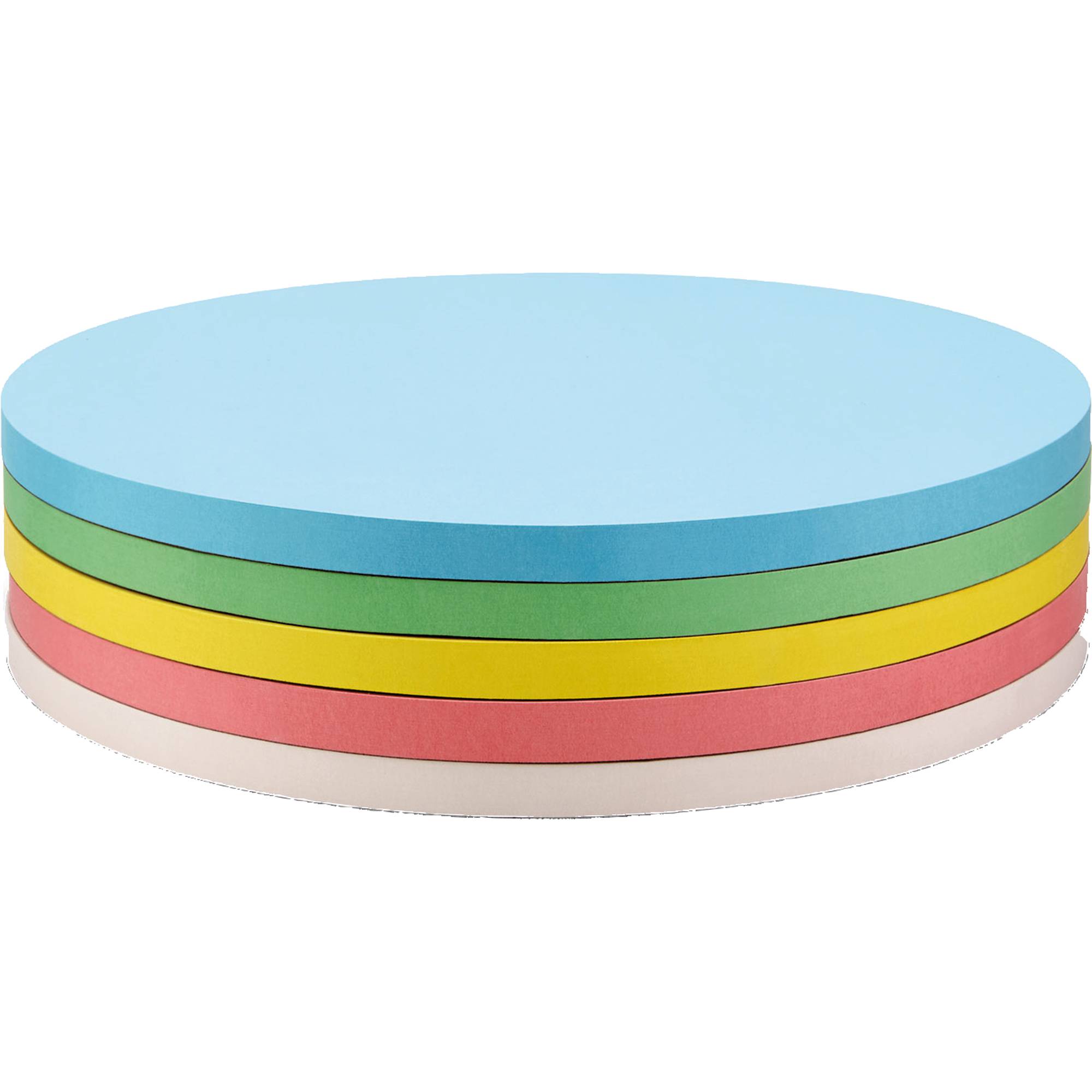 Moderationskarte sk rd 190mm sort. 250St.-0