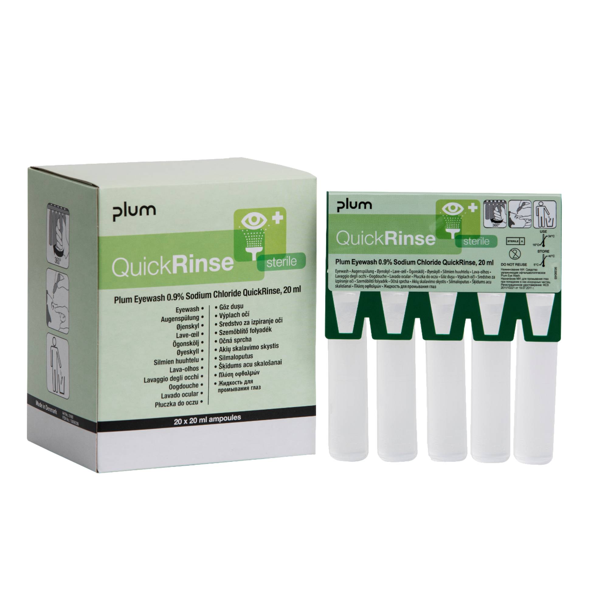 Augenspülung QuickRinse 20ml 5St.