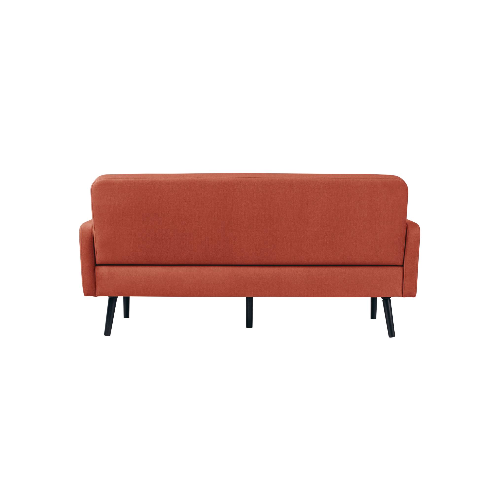 Sofa LISBOA 3Sitzer Stoff sw/rs-2
