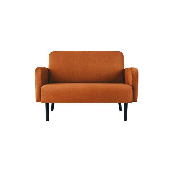 Sofa LISBOA 2Sitzer Stoff sw/br