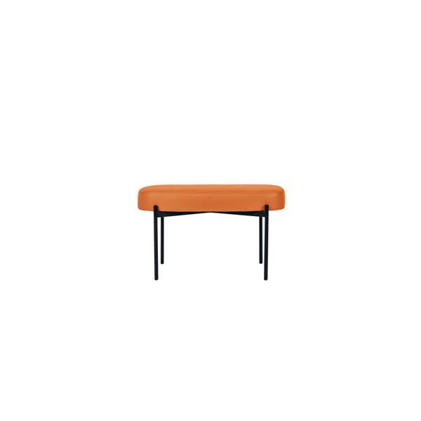 Sitzbank GAIA M Kunstleder sw/or