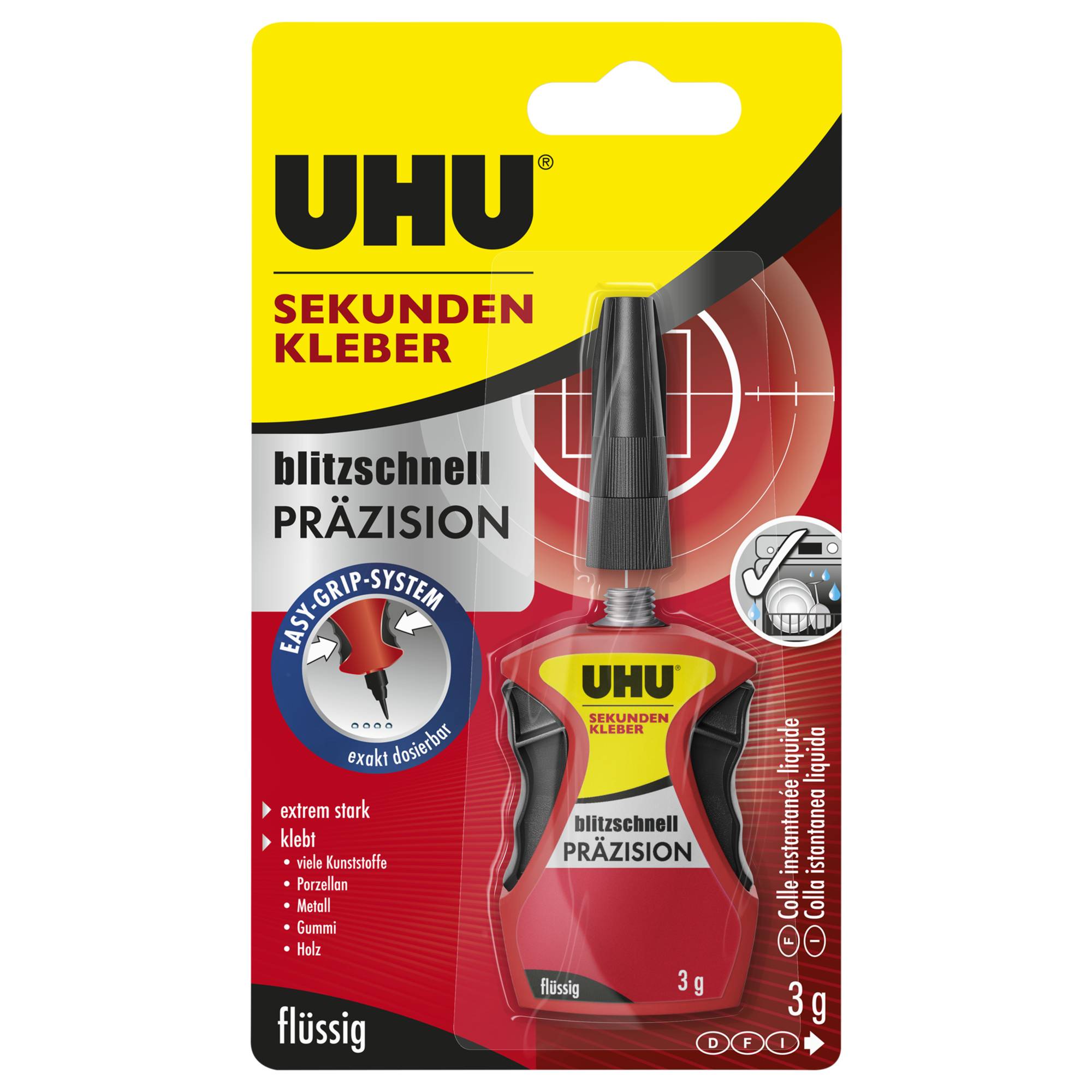 Sekundenkleber blitzschnell PRÄZISION 3g-0