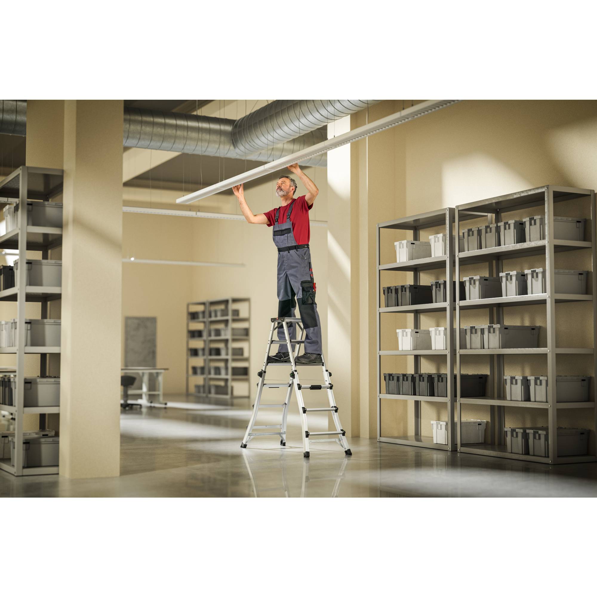Leiter D100 2x4-6Stufen-4