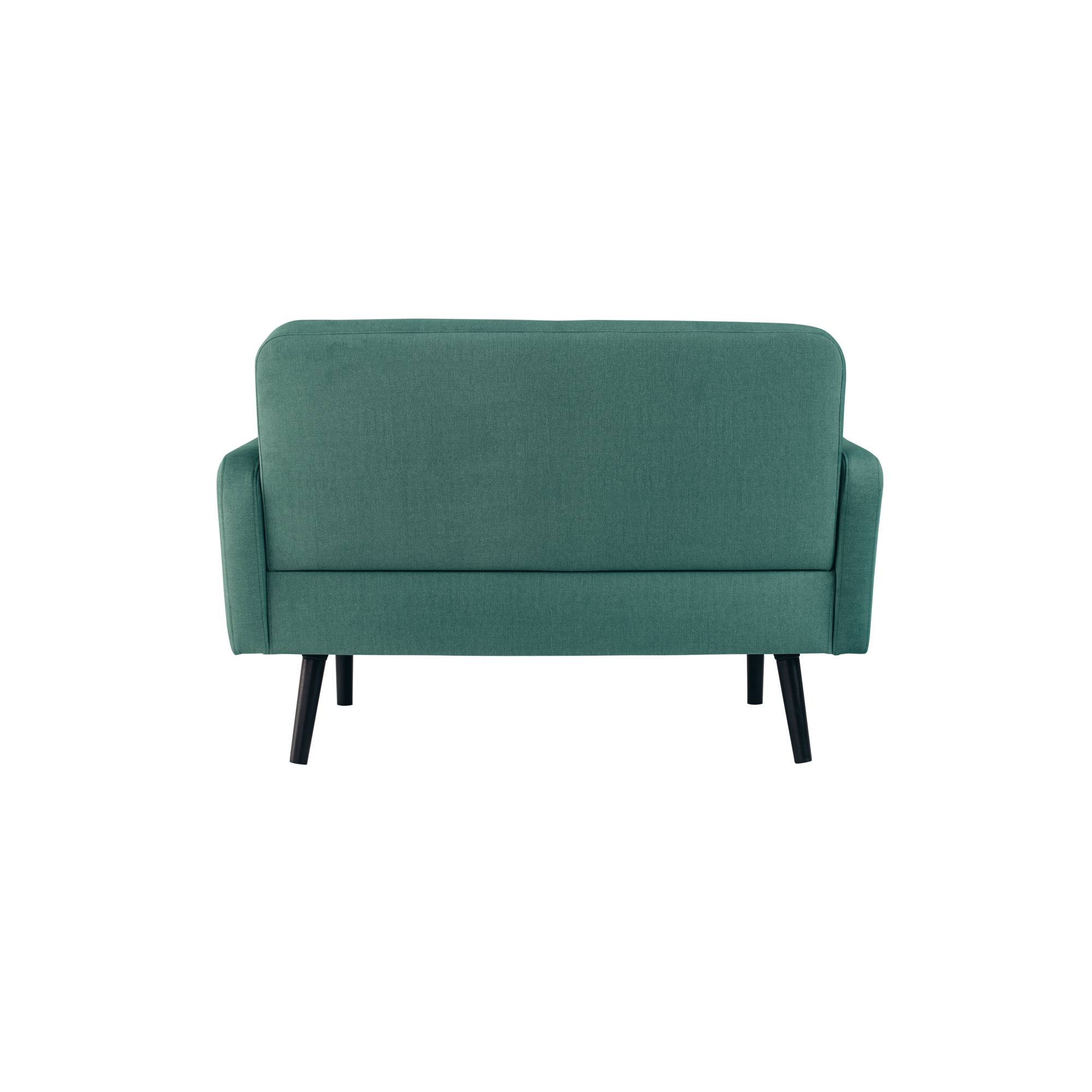 Sofa LISBOA 2Sitzer Stoff sw/gn-2