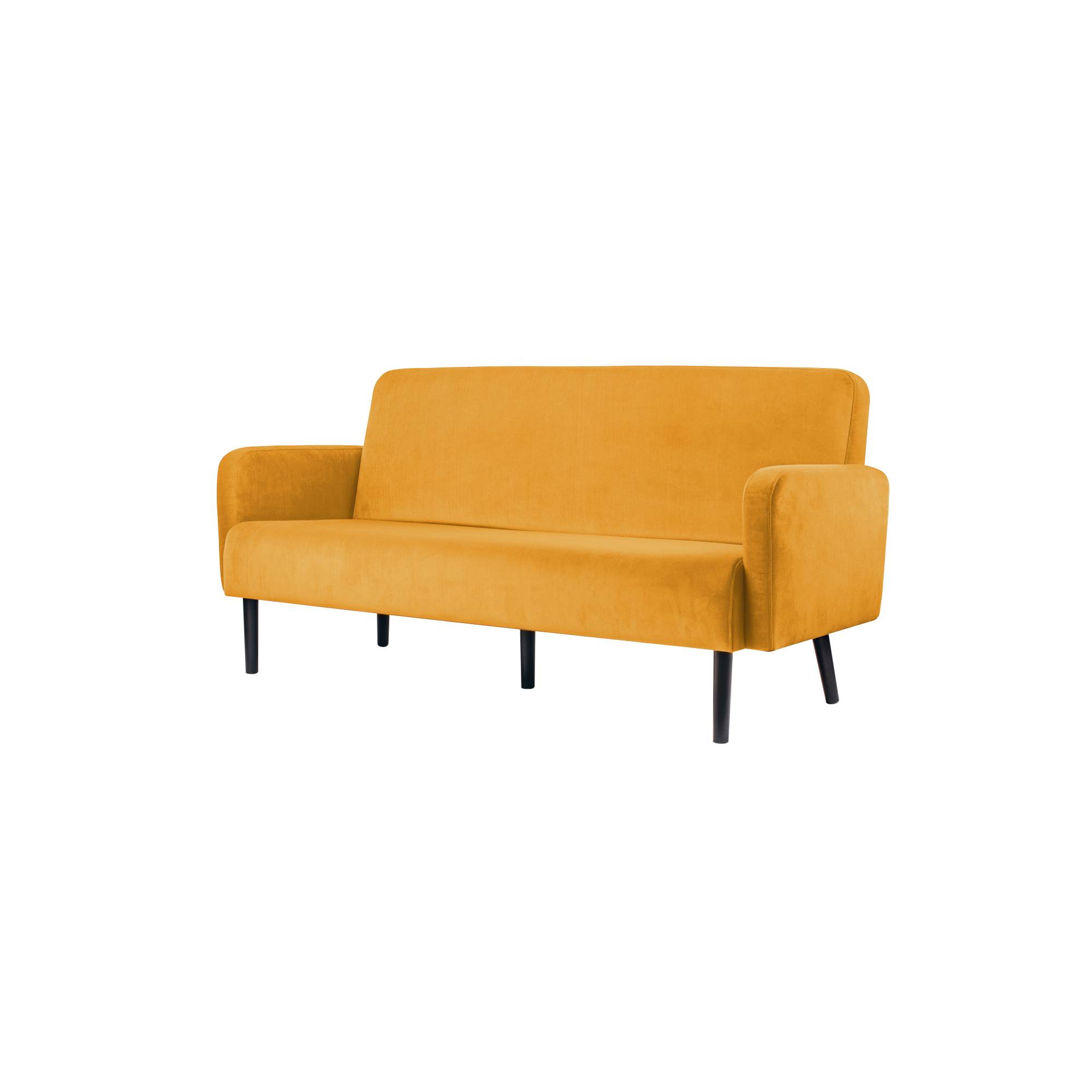 Sofa LISBOA 3Sitzer Stoff sw/sa-2