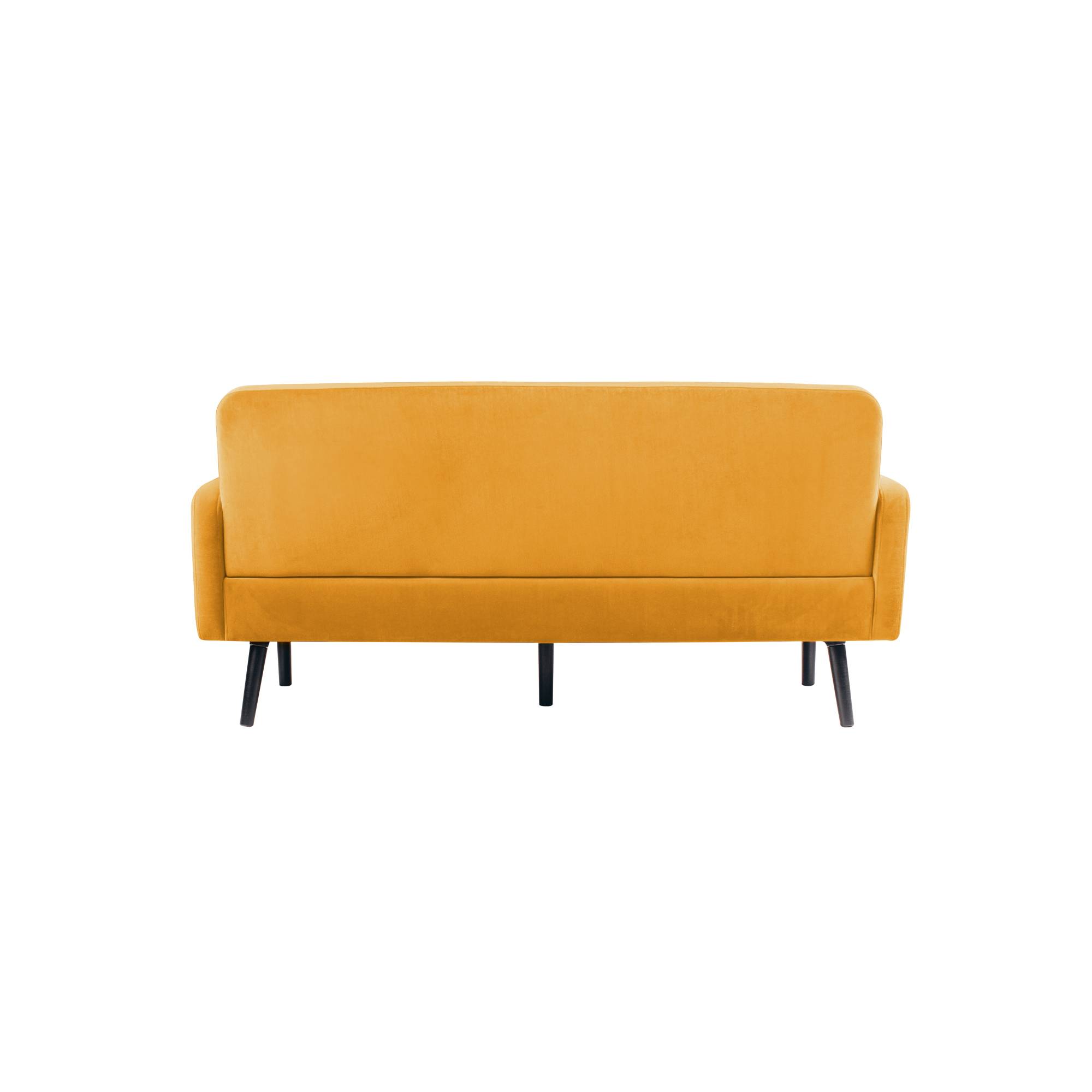 Sofa LISBOA 3Sitzer Stoff sw/sa-3