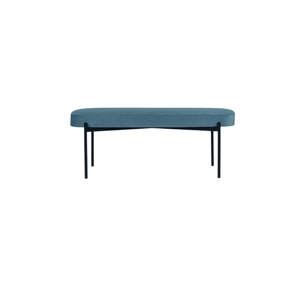 Sitzbank GAIA L Stoff sw/bl