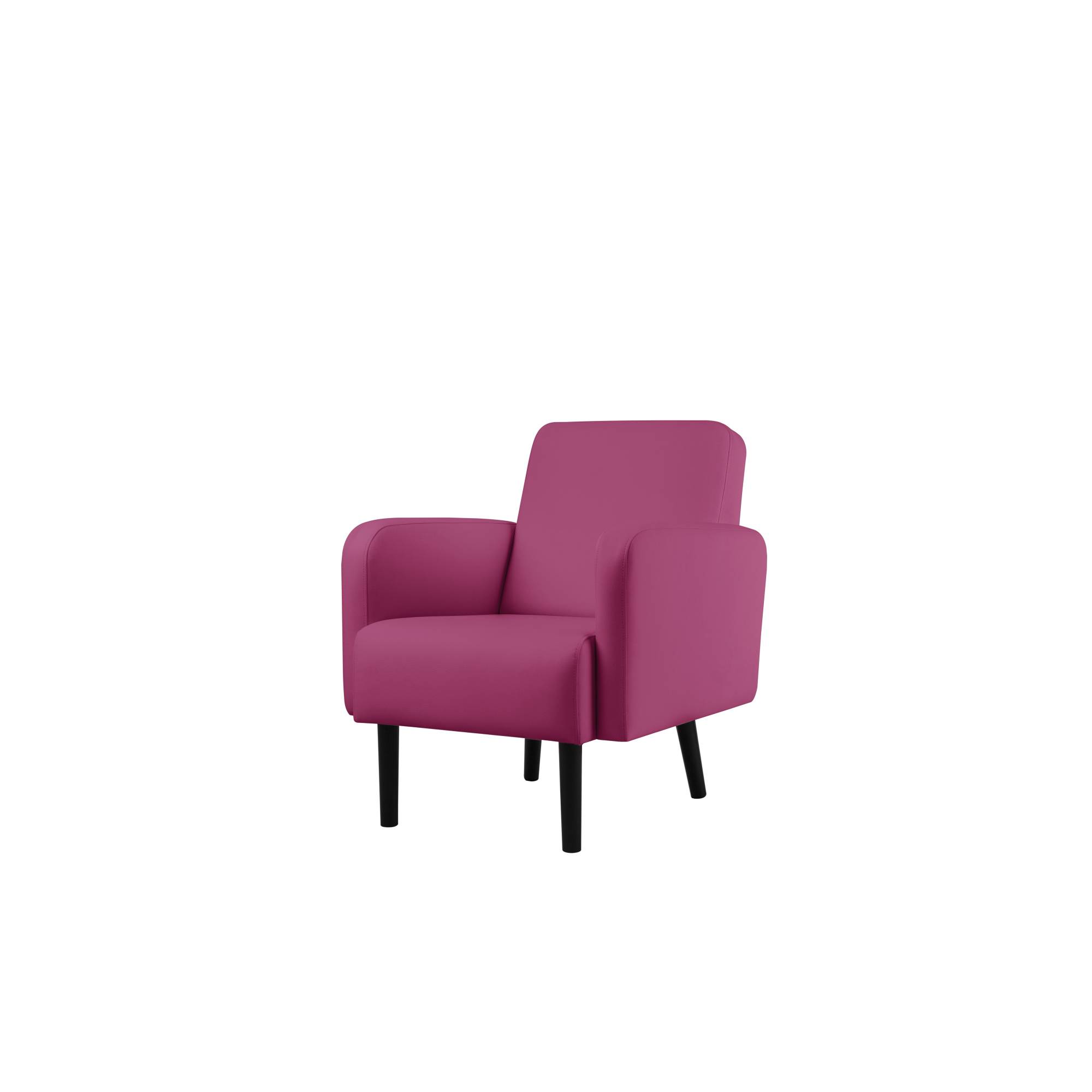 Sessel LISBOA Kunstleder sw/li-1