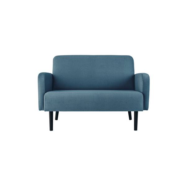 Sofa LISBOA 2Sitzer Stoff sw/bl