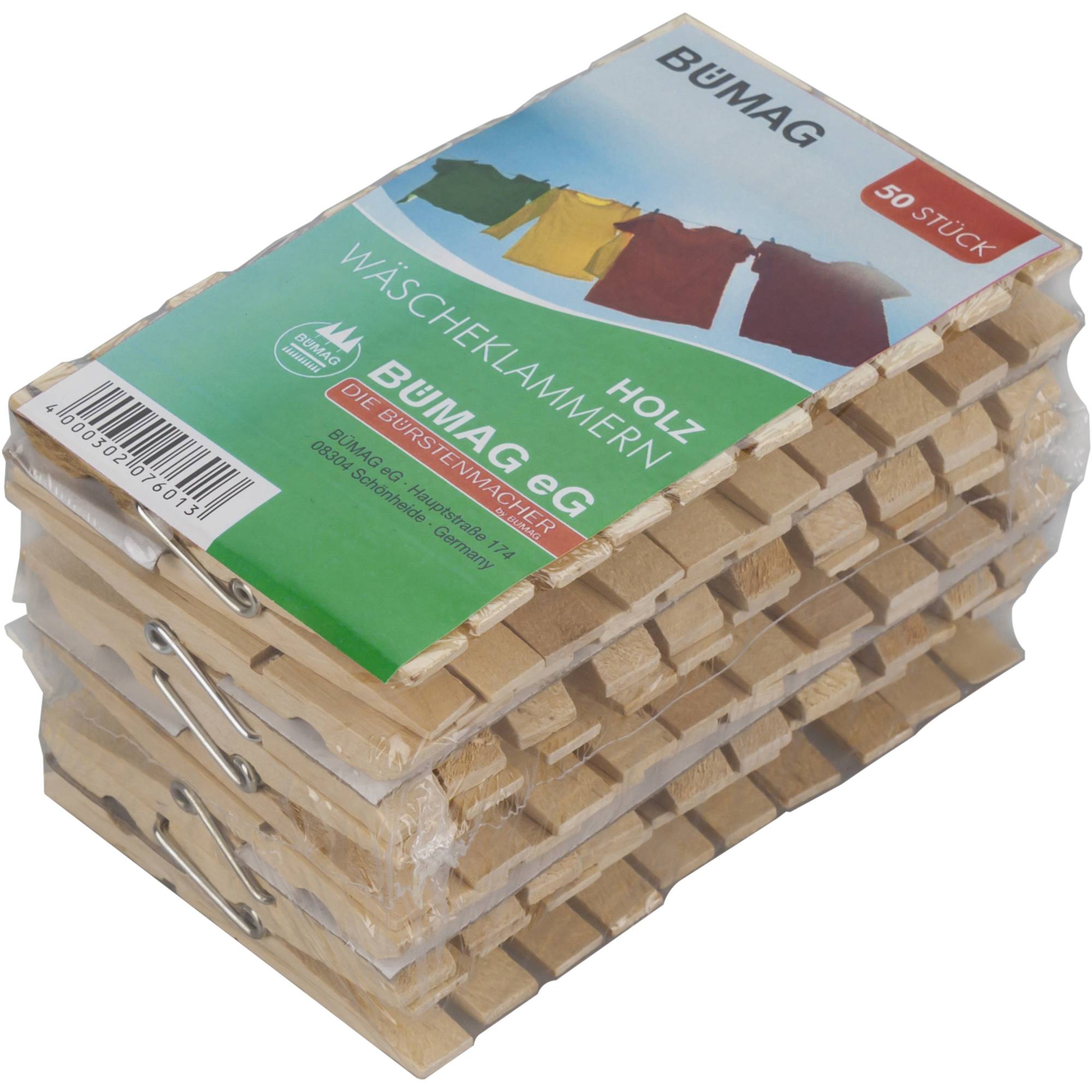 Wäscheklammern Holz 50St-1
