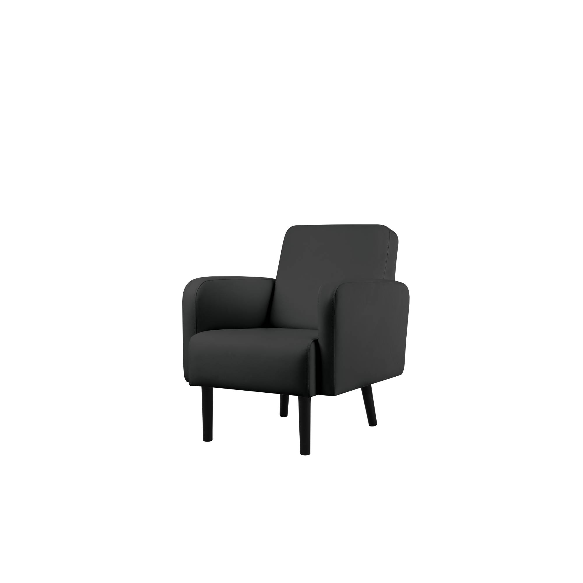 Sessel LISBOA Kunstleder sw/sw-2