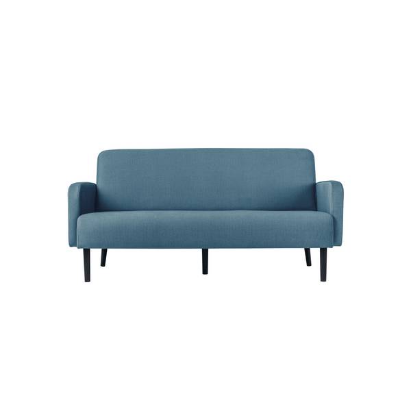 Sofa LISBOA 3Sitzer Stoff sw/bl