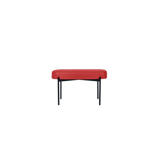 Sitzbank GAIA M Kunstleder sw/rt