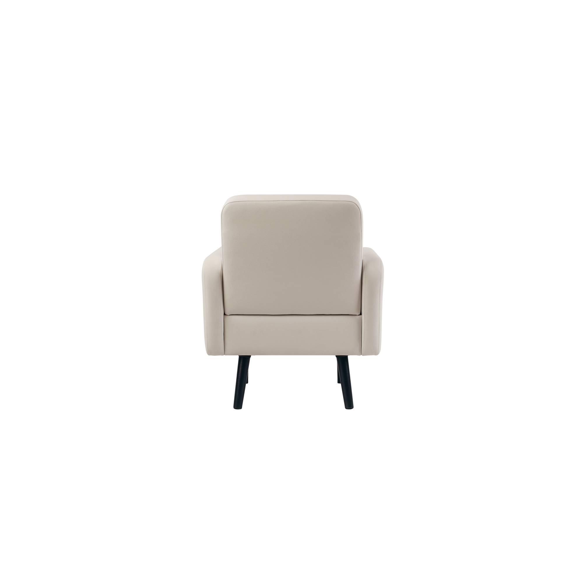 Sessel LISBOA Kunstleder sw/ws-1
