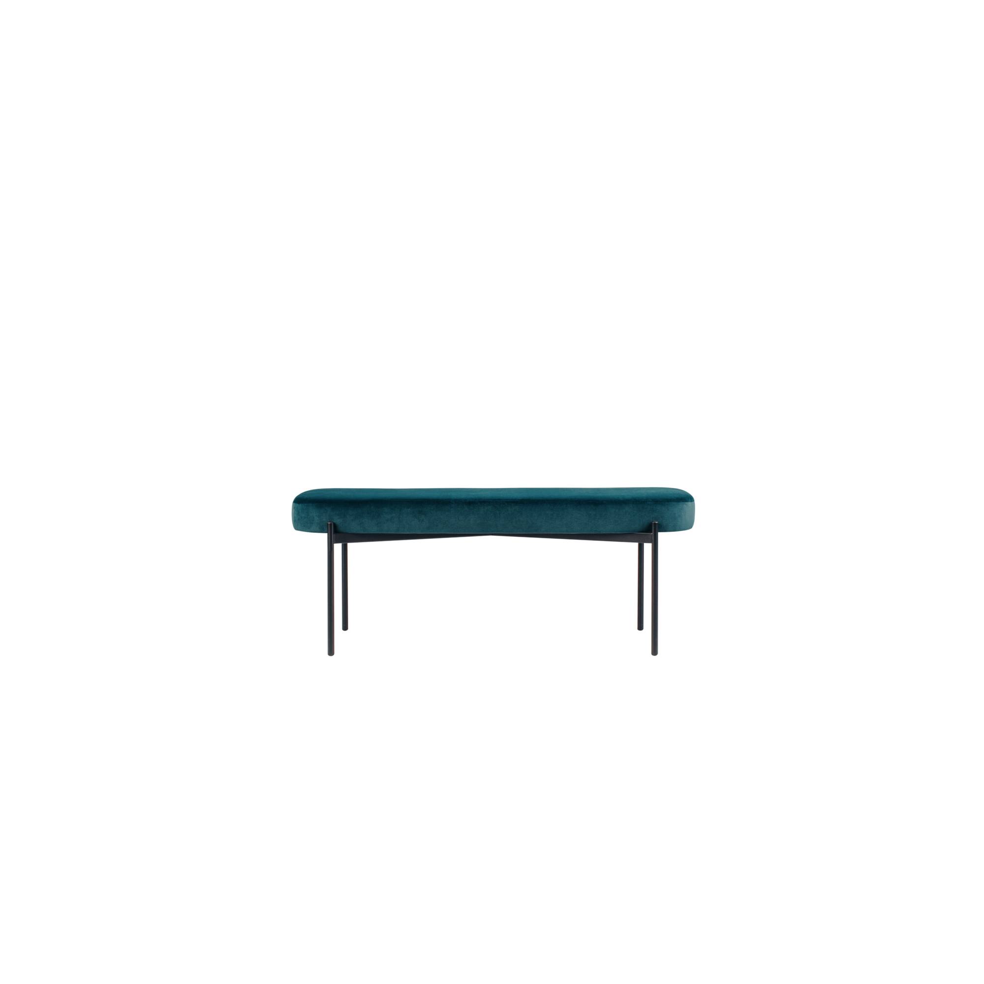 Sitzbank GAIA L Samt sw/gn-0