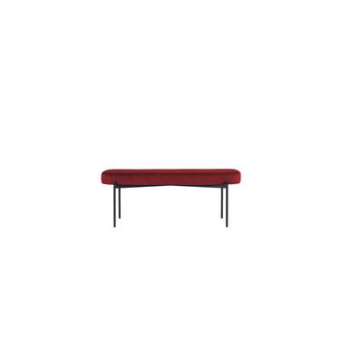 Sitzbank GAIA L Samt sw/rt