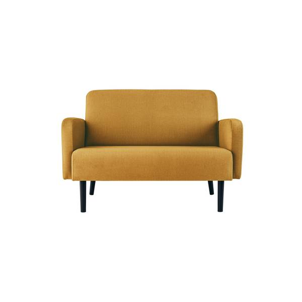 Sofa LISBOA 2Sitzer Stoff sw/sa
