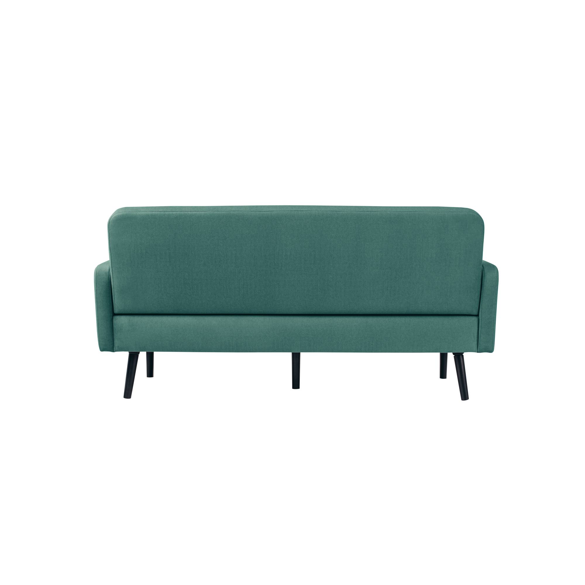 Sofa LISBOA 3Sitzer Stoff sw/gn-2