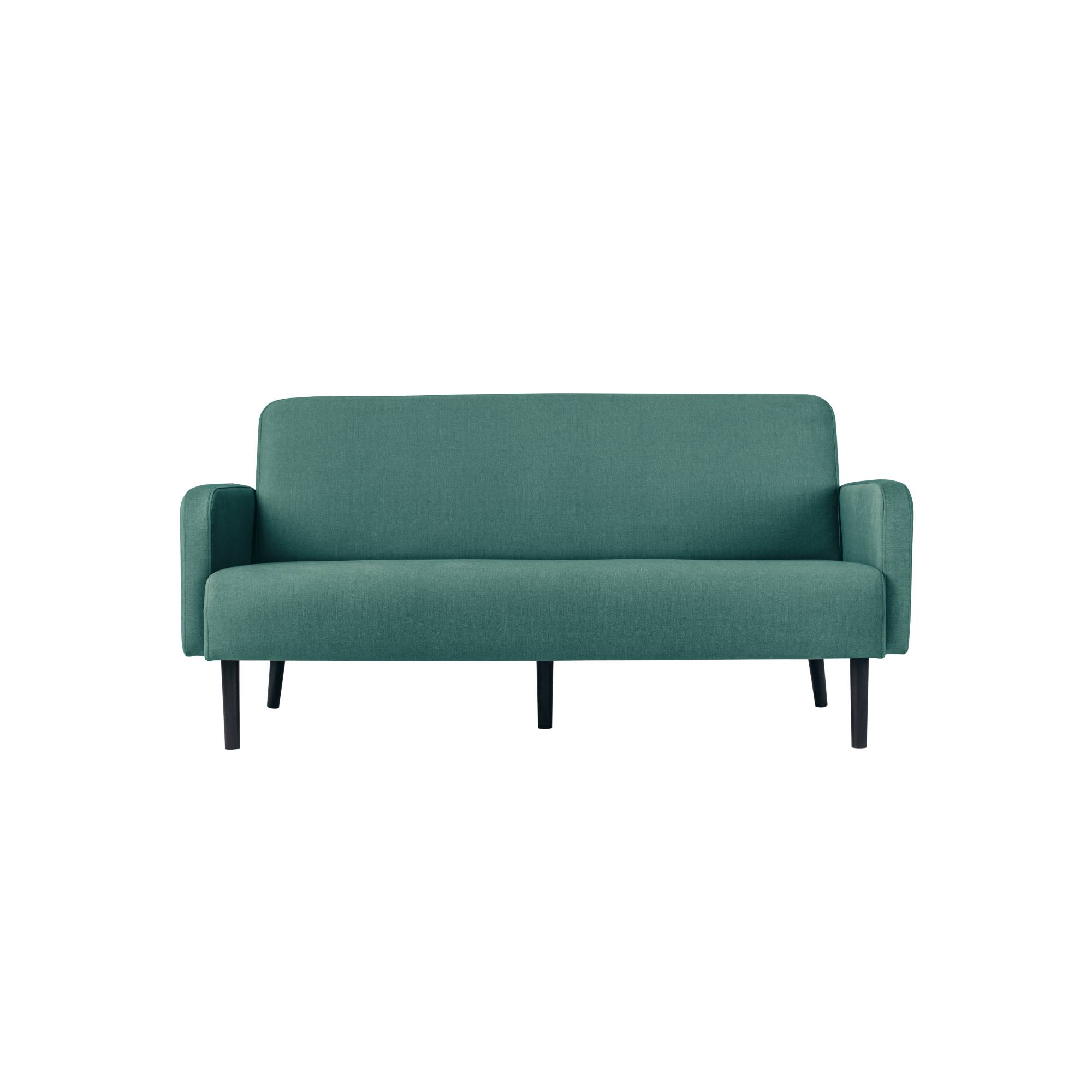 Sofa LISBOA 3Sitzer Stoff sw/gn-0