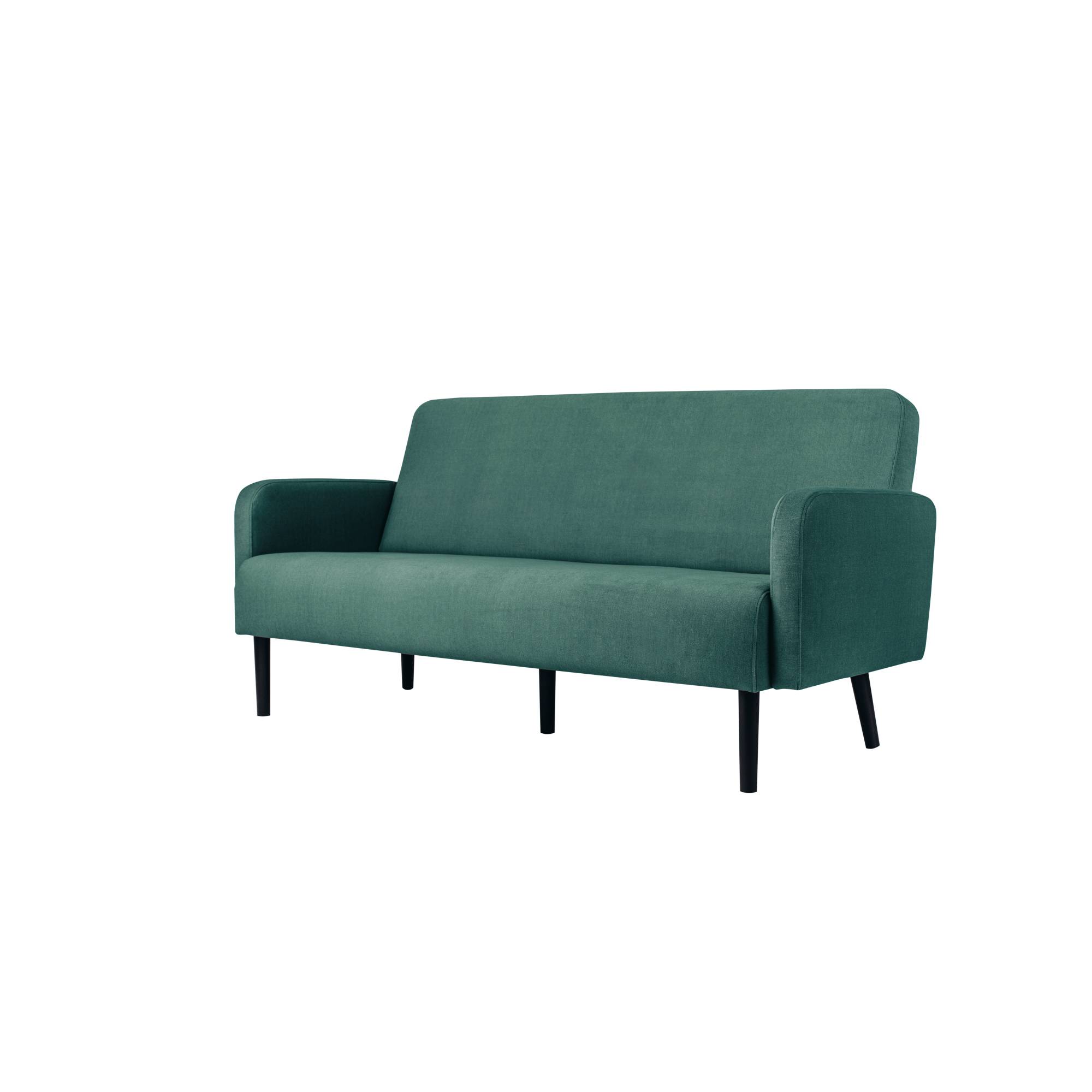 Sofa LISBOA 3Sitzer Stoff sw/gn-3