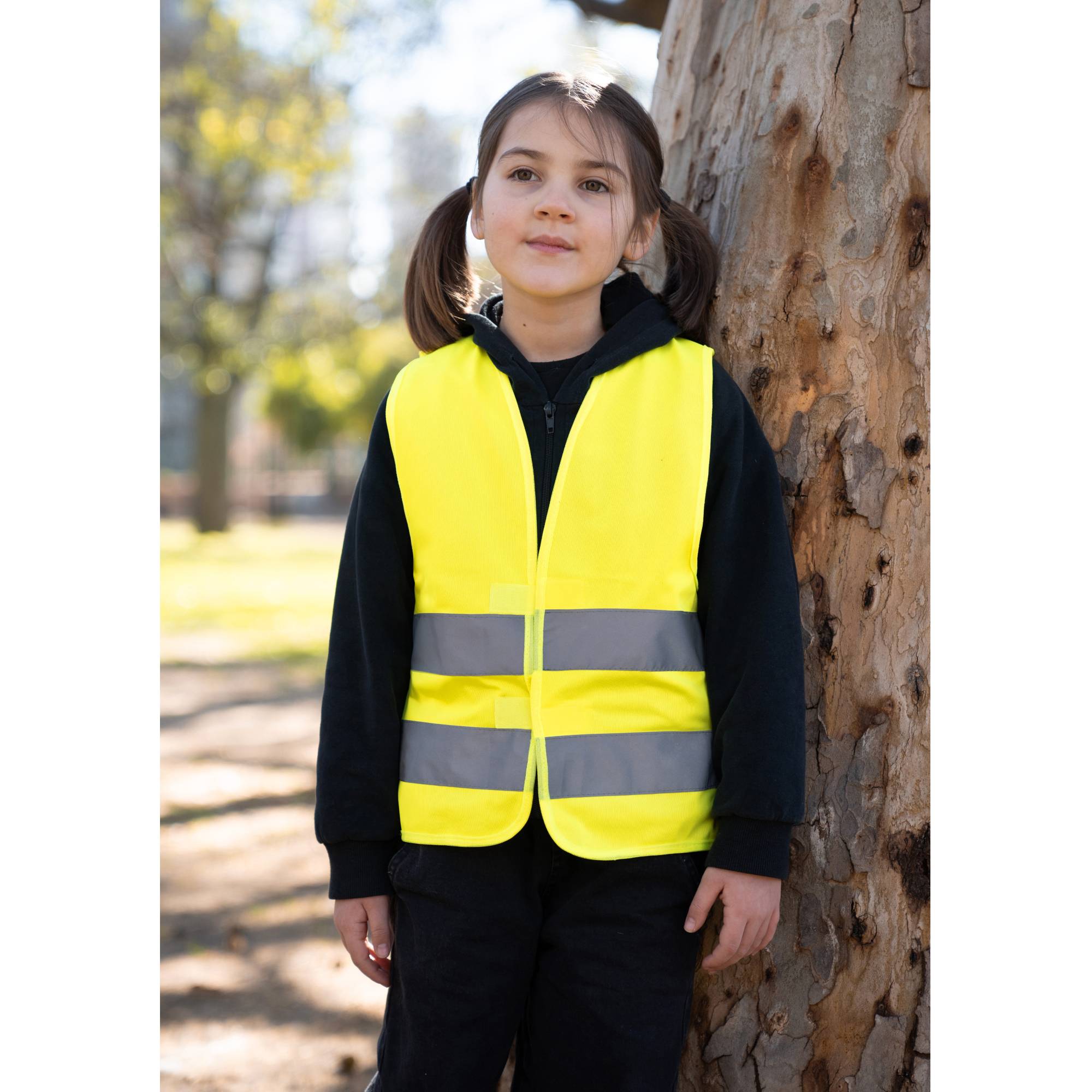 Kinder Warnweste Aarhus signal-gelb XXS-2
