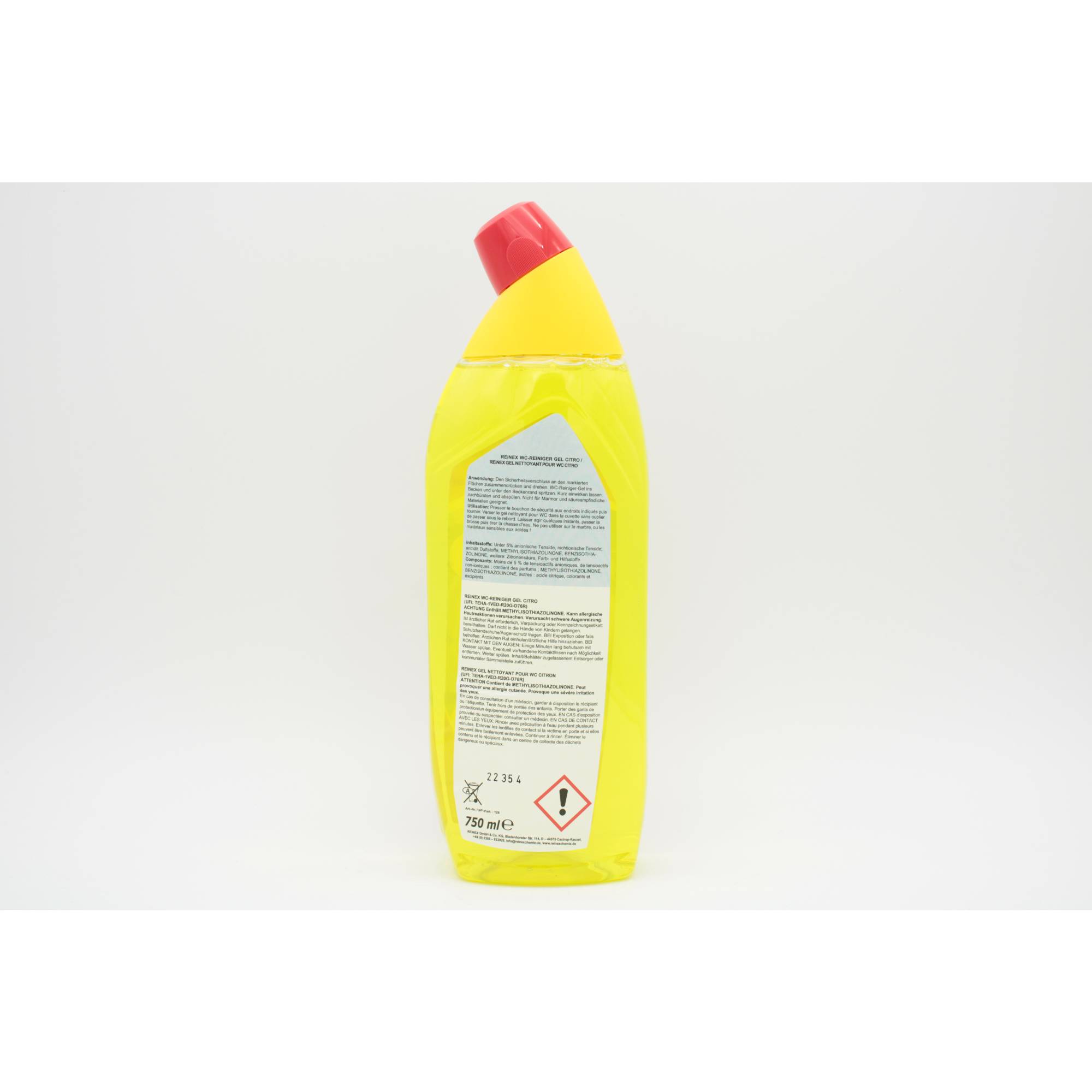 WC-Reiniger Gel Citro 750 ml-2