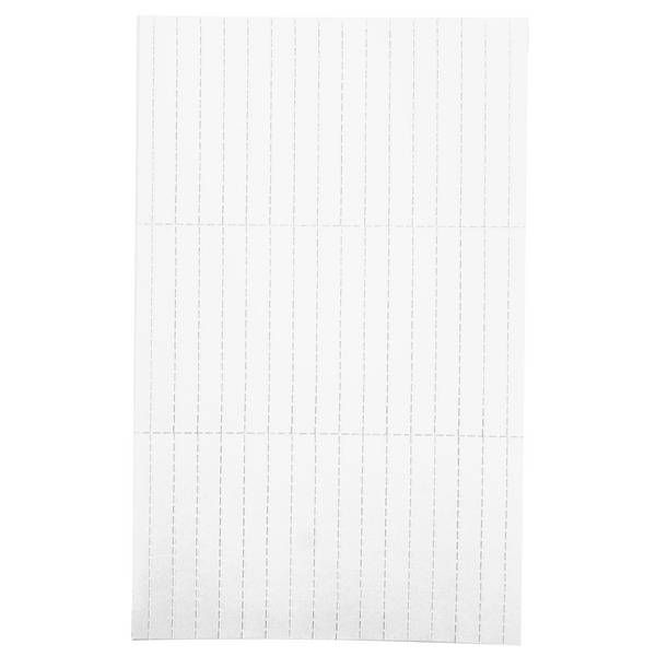Beschriftungsschild 20x60mm weiß 90St