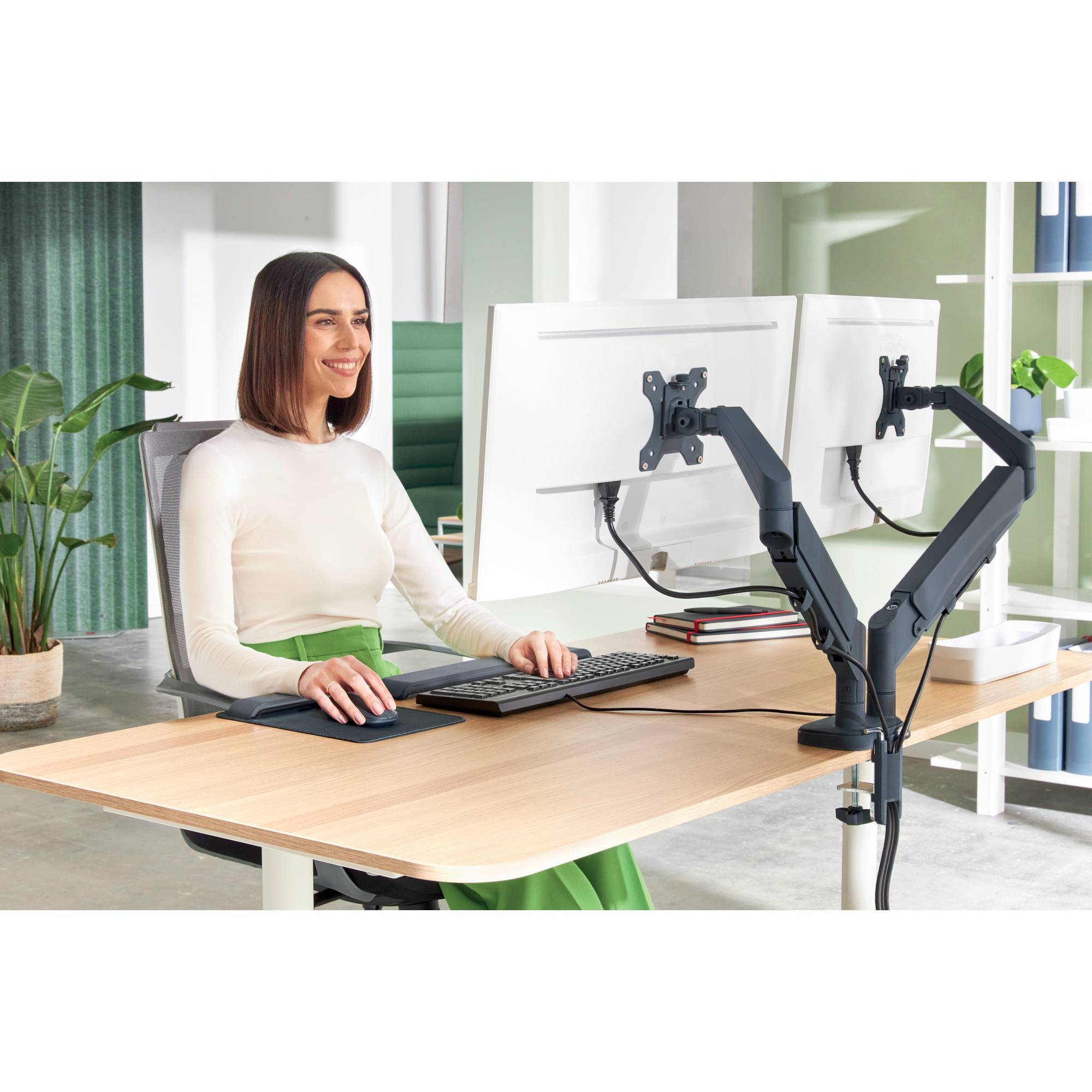 Monitorarm Ergo Dual gr-3