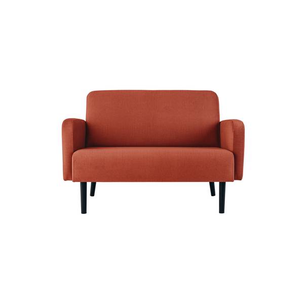 Sofa LISBOA 2Sitzer Stoff sw/rs