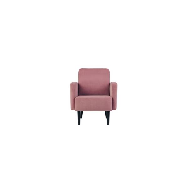 Sessel LISBOA Samt sw/pi