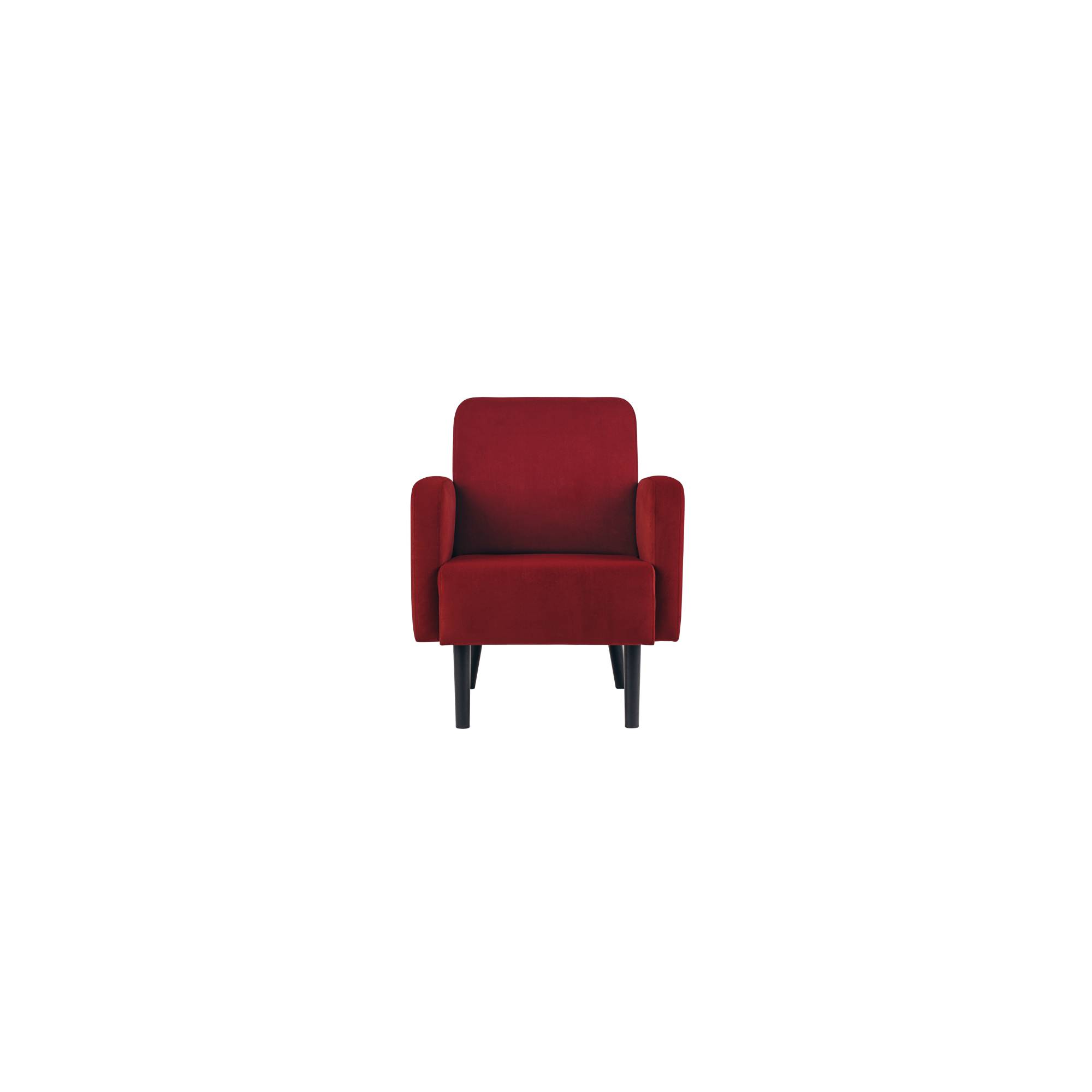 Sessel LISBOA Samt sw/rt-0