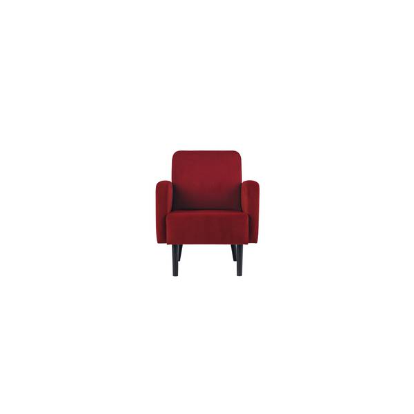 Sessel LISBOA Samt sw/rt