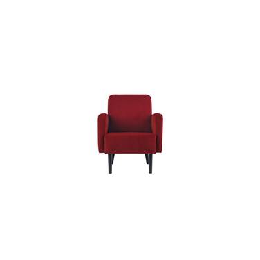 Sessel LISBOA Samt sw/rt