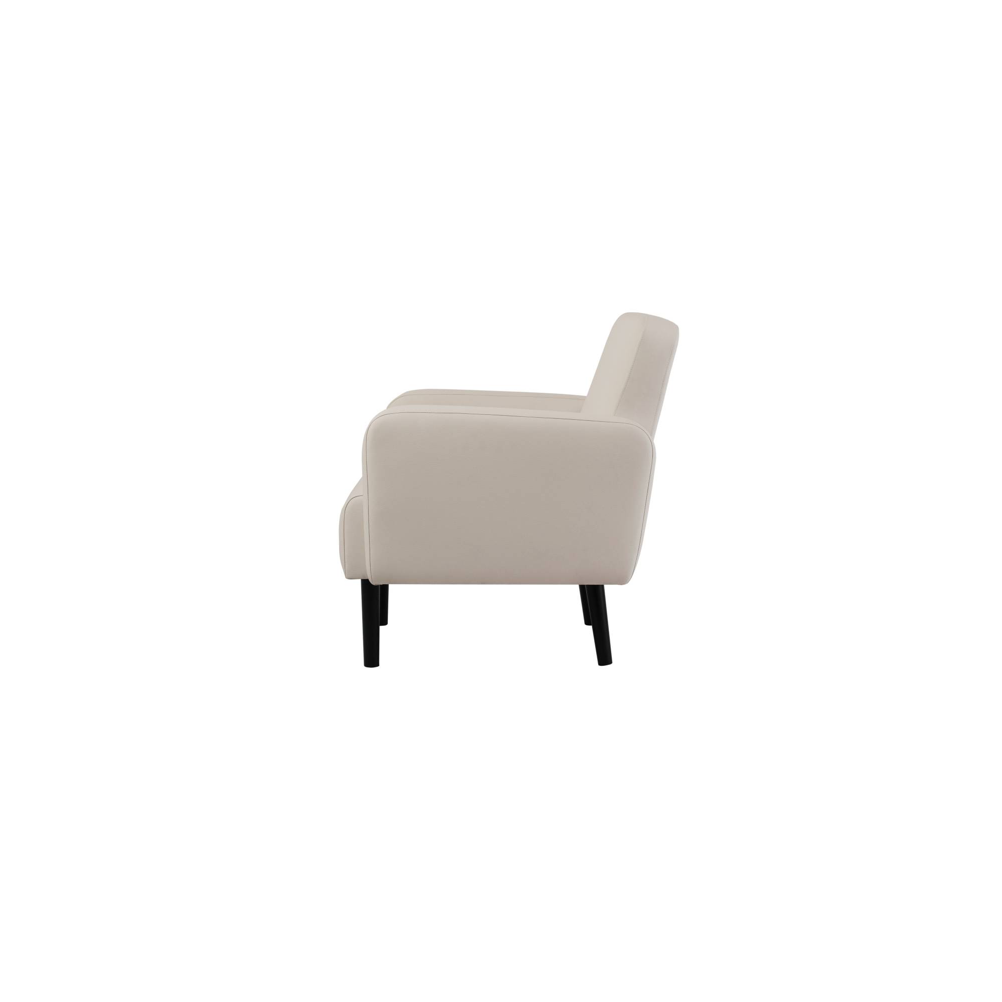 Sessel LISBOA Kunstleder sw/ws-2