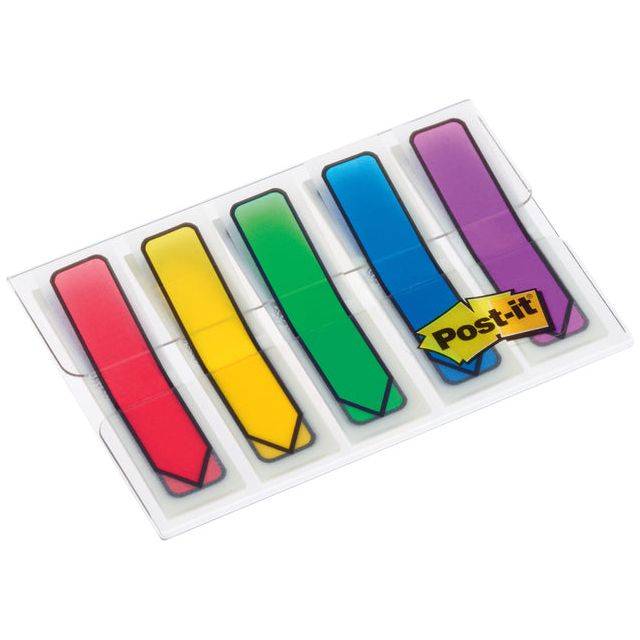Post-it Haftstreifen Index Pfeile 684ARR1 20Blatt sortiert 5 St./Pack-4