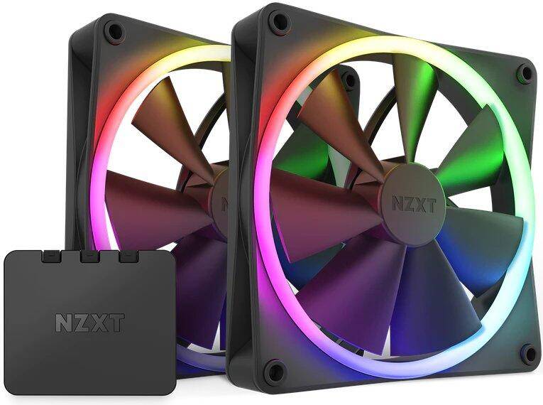 NZXT F Series F140 RGB Twin Pack - Gehäuselüfter-0