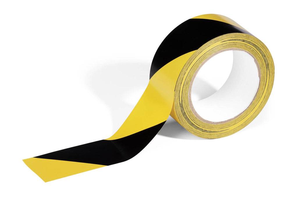DURABLE Markierungsband DURALINE® BASIC 50/016, Farbe: gelb/schwarz, Art. Nr. 1044130, 1 ST (1044130)