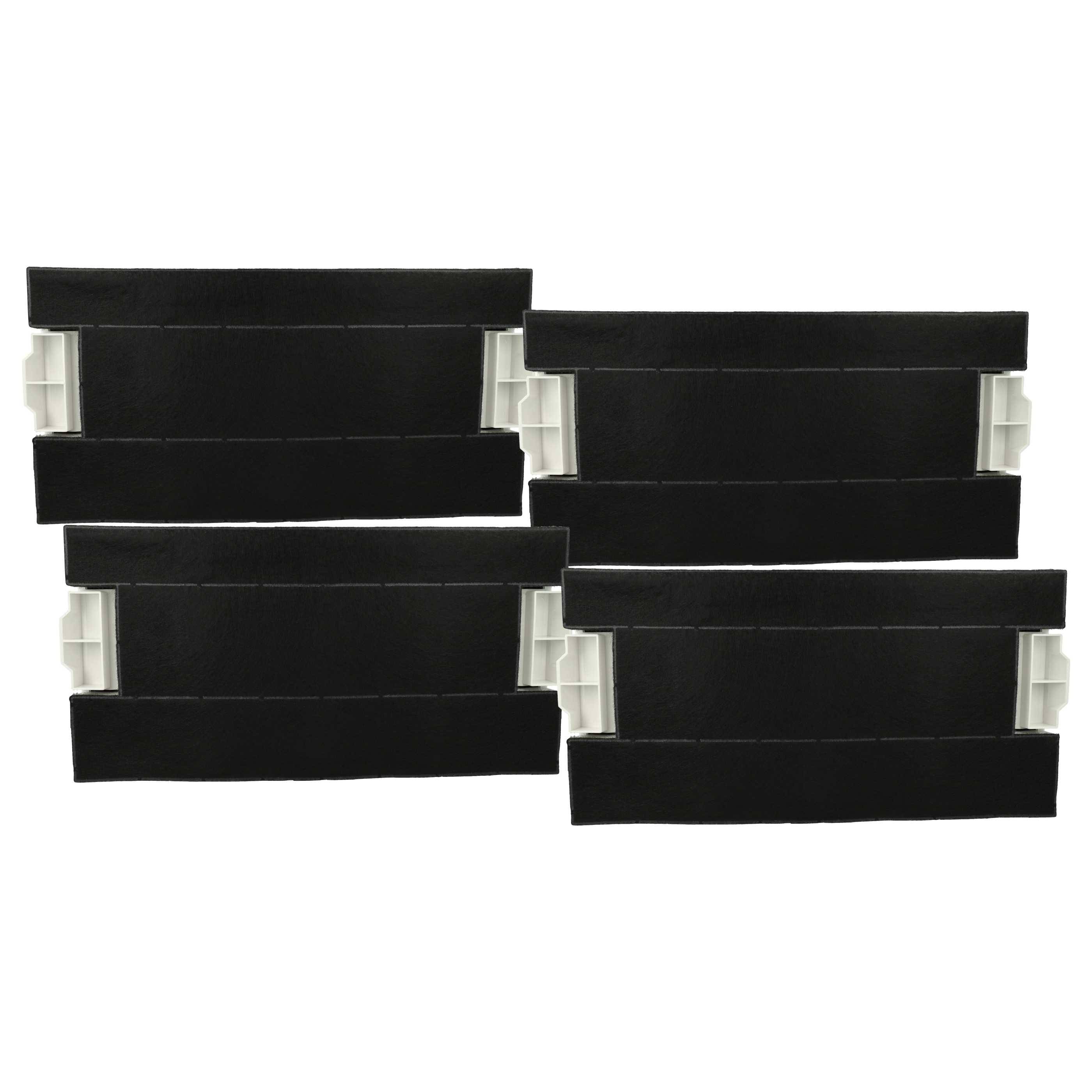 vhbw 4x Aktivkohlefilter Ersatz für Siemens 434229 | 00706593, 00572574, DHZ4555, DHZ4550 für Dunstabzugshaube - 39,8 x-0