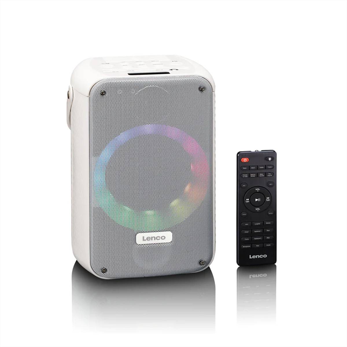 Lenco BTC-055BK - Party-Soundsystem - tragbar - kabellos - Bluetooth - 20 Watt --1