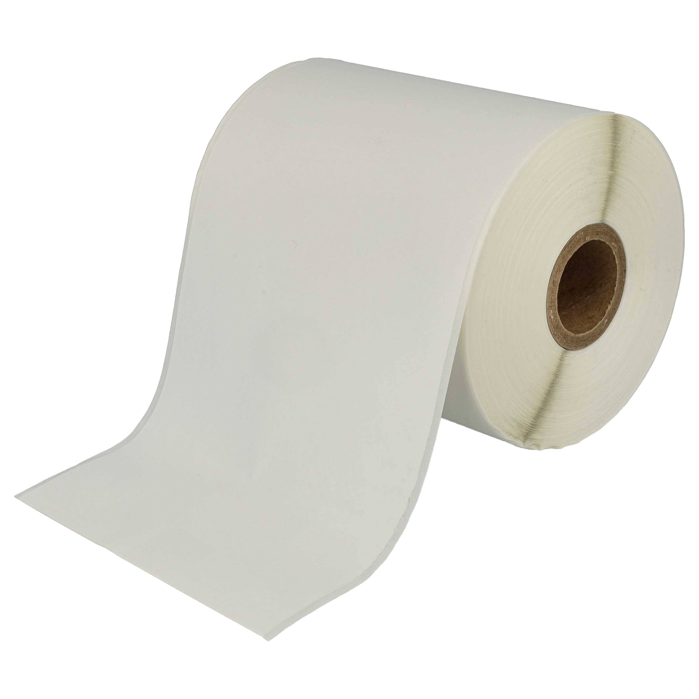 vhbw Etiketten-Rolle 102mm x 44,3m (1 Etikette) Ersatz für Brother RD-S01E2 für Etiketten-Drucker Weiß-0