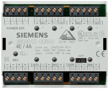 Siemens Dig.Industr. AS-Interface Modul Digital,4E/4A,2/3L 3RG9004-0DB00