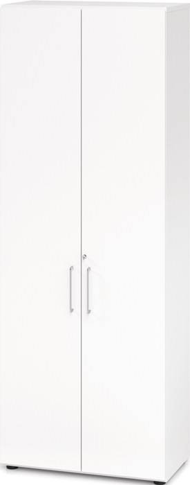 Schrank Teda-Z H2156xB800xT420mm weiß 6 OH (3 offen) 2 Türen zerlegt-0