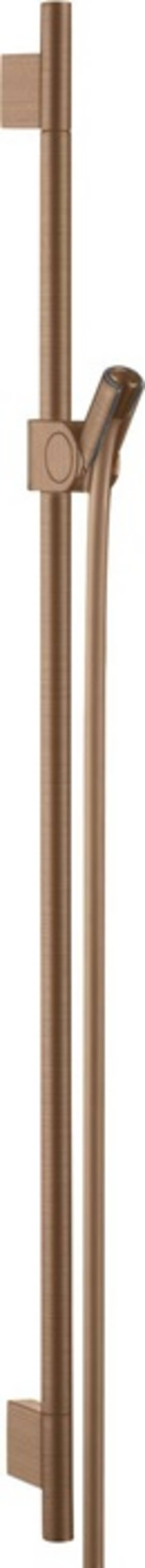 Brausestange AXOR UNO 900mm brushed red gold