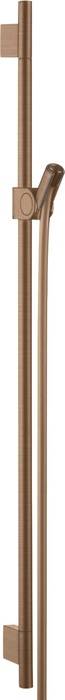 Brausestange AXOR UNO 900mm brushed red gold-0